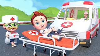(Nuevo episodio) Las Ruedas de la Ambulancia | Canción de la Herida | GoBooBoo en Español