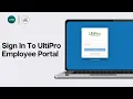 How To Sign In To UltiPro Employee Portal 2026
