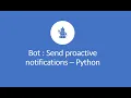 26 - Send proactive notifications