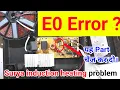 E0 error induction Cooktop Repair induction cooktop e0 error solution induction repairing