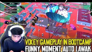 Download Vokey Gameplay in Bootcamp | Funny Moment Auto Lawak With Emek And Nuk | PUBG MOBILE MP3