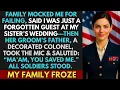Download Lagu Family Left Me Off the Wedding List, Mocked Me for Failing—Then Her Groom’s Father Saluted: “Ma’am.”