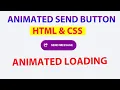 Button Loading Animation on Click Using HTML5 CSS3