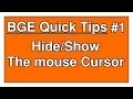 BGE Quick Tips mouse cursor