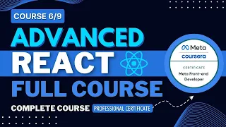 Advanced React FULL COURSE Front End Full Stack Developement