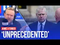 Lagu James O'Brien reacts to arrest of Andrew Mountbatten-Windsor
