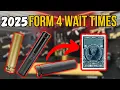 ATF Suppressor Wait Times in 2025 eForm 4 Trust vs Individual