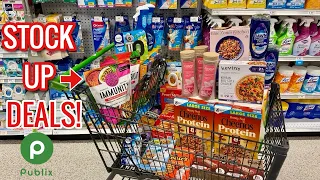 Publix Free Cheap Grocery Couponing Deals Haul HOUSEHOLD STOCK UP - or