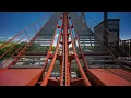 Dorney Park's new roller coaster for 2024: Iron Menace | POV front seat animation