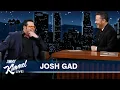 Josh Gad on His Kids Obsession with Encanto Being on Curb Your Enthusiasm New Show Wolf Like Me