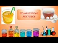 Is matter pure pure substance mixture homogeneous mixture heterogeneous mixture solution