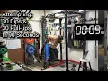 背中の上部、スピードベンチ、そして90秒ディップ/プッシュアップチャレンジの再挑戦 #speedbench #mcgillpullups