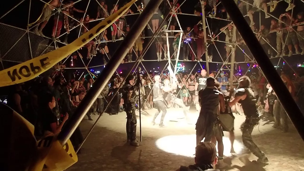 Burning Man 2017 Clip 26 - Thunderdome!