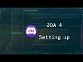 JDA 4 tutorial - setting up