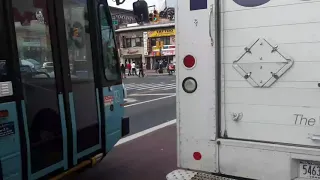 MTA NYC Bus 2019 Novabus LFS Articulated On The Bx41 Select Bus Service