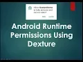 Android Runtime Permissions using Dexter
