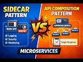 Sidecar Pattern vs API Composition Pattern Easy Explanation for Beginners