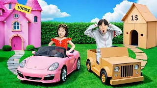 Boram aide ses amis avec des petites voitures
