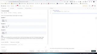 Leetcode Interview Question - Reverse Integer