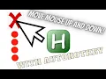 How to move the mouse up and down with autohotkey