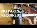 How to Fix Backflow into Your Dishwasher inexpensive fix to your dishwasher not draining