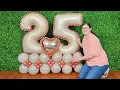 How To Make Gorgeous Balloon Number Stacks At Home
