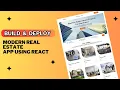 Build a Real Estate Website Using React React Real Estate App React Projects