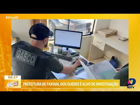 Gaeco investiga Prefeitura de Faxinal dos Guedes: operação contra crimes na administração pública