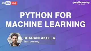 Python for Machine Learning Machine Learning For Beginners Python Programming Great Learning