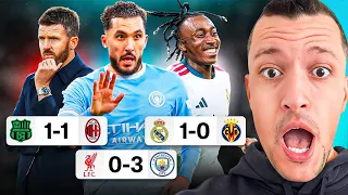 LIVERPOOL 0-3 MAN CITY  | CARRICK OUT  | VINI SENT OFF!!!!!!!!!