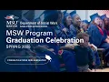 MSW Pinning and Hooding Spring 2025