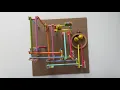 Straw Roller Coaster Demonstration - DIY project for kids
