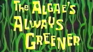 Nicktoons Summer Beach House 2003 Screenbug The Algaes Always Greener SpongeGuard On Duty 