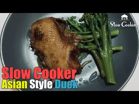 Slow Cooker Aromatic Asian Style Duck