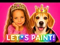 My Beagle Tried Painting and THIS Happened