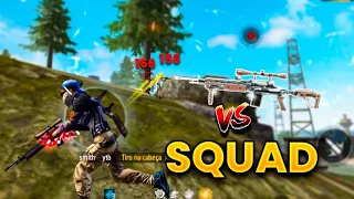 SÓ VALE NA CARA!! HUMILHEI MEUS INIMIGOS NO FREE FIRE JOGANDO DE CARAPINA 😈 #freefire