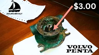 Volvo Penta Water Pump Leak: Easy Quick Fix | ⛵ Sailing Britaly ⛵