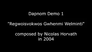 Download N. Horvath : Dapnom Demo 1 (2004) MP3