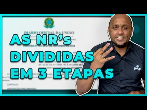 Download MP3 Você sabia que as Normas Regulamentadoras - NRs são divididas em 3 etapas?