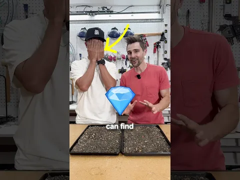 If he finds it he keeps it! #science #scienceexperiment #scienceshorts #sciencefacts #diamond