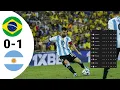 Standings Table FIFA World Cup 2026 CONMEBOL Qualification - Brazil 0-1 Argentina