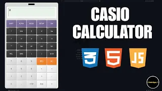 Build Casio Calculator with basic HTML CSS and Javascript Beginner friendly
