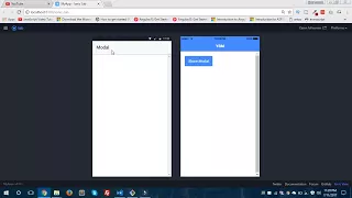 Ionic 3 - Modal