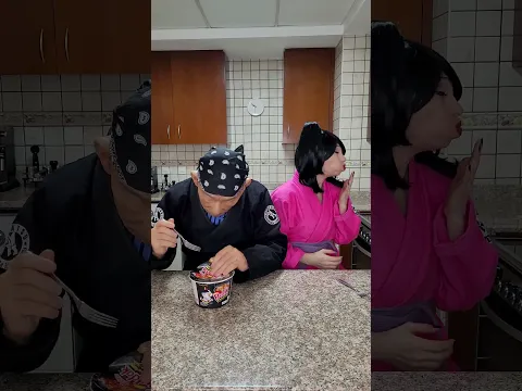 Egg vs Noodles 🥚🤣🍜