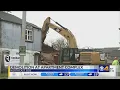 Demolition begins at long troubled Towne and Terrace housing complex