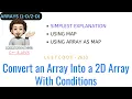 Convert an Array Into a 2D Array With Conditions With Dry Run Leetcode 2610