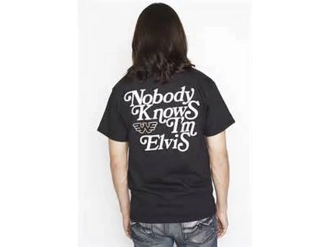 Nobody Knows I'm Elvis by Waylon Jennings from his Waymore Blues Part II album Nobody Knows I'm Elvis by Waylon Jennings from his Waymore Blues Part II album