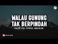 Walau Gunung Tak Berpindah (WGTB) - Yeshua Abraham Ft. Faith Cns (Lirik) | Lagu Rohani Saat Teduh