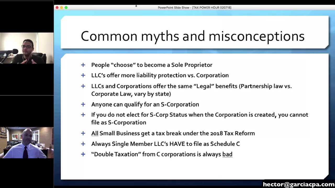 Why S-Corporations could be the best entity choice!