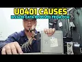 U0401 INVALID DATA RECEIVED FROM CODE FIX CAUSES AND SYMPTOMS